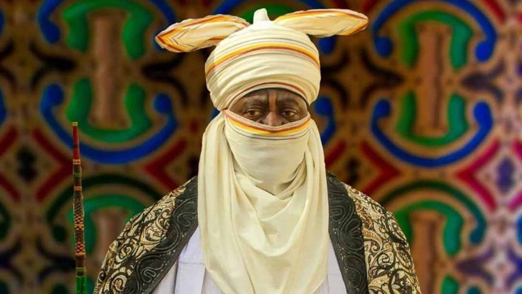 Picture showing another emir of Kano, Aminu Ado Bayero 